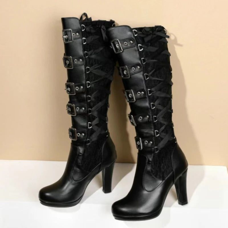 Velvet Victorian Boots