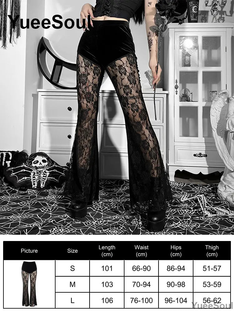 Goth Cargo Stumping Pants and Cyber Flare Pants