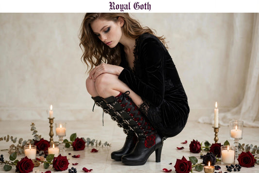 Velvet Victorian Boots