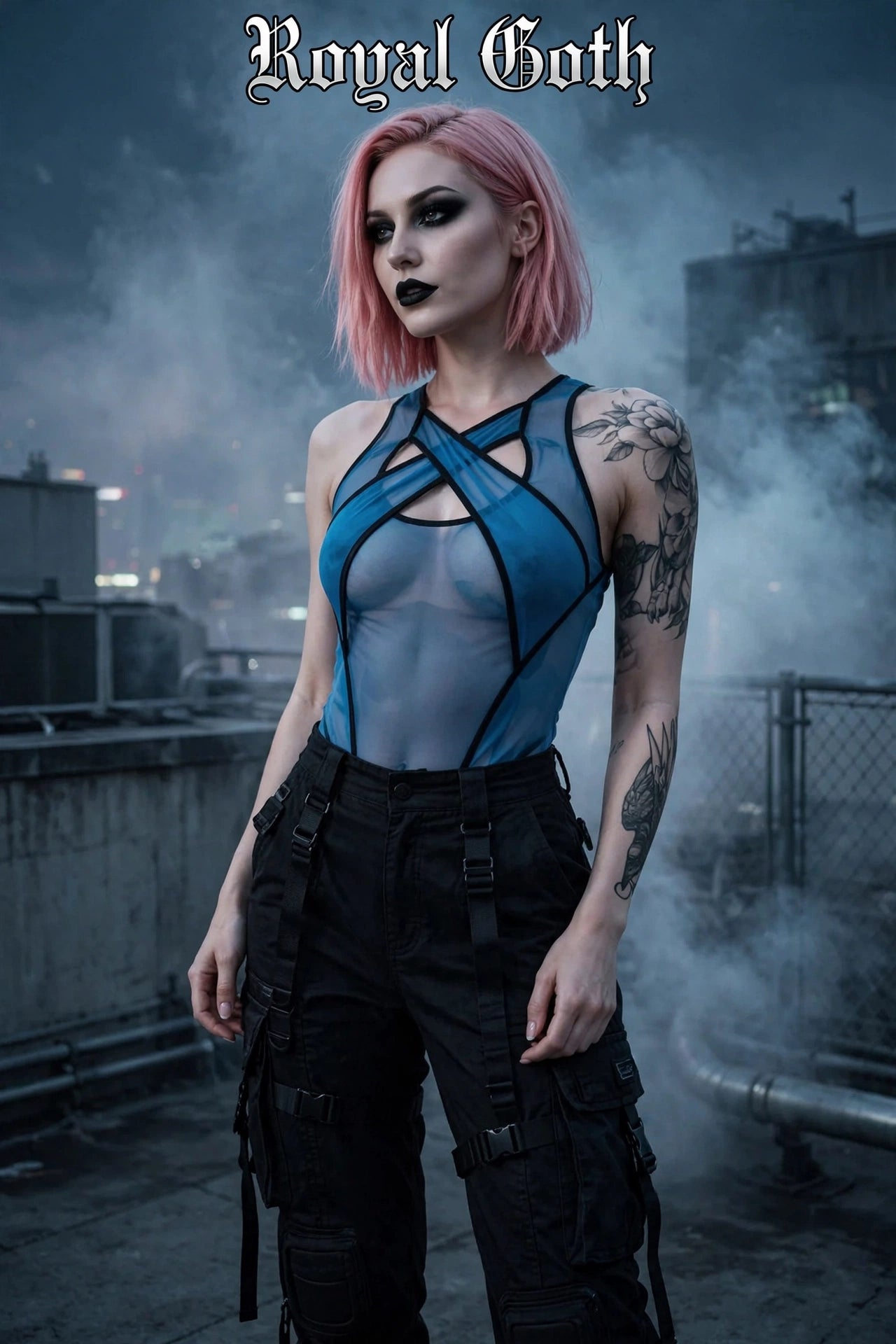 Cyber Futurewear Sky Bodysuit