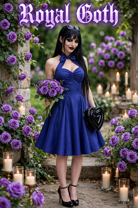 Vintage Halter Party Dress