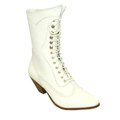 Rawhide Leather Cowgirl Boot