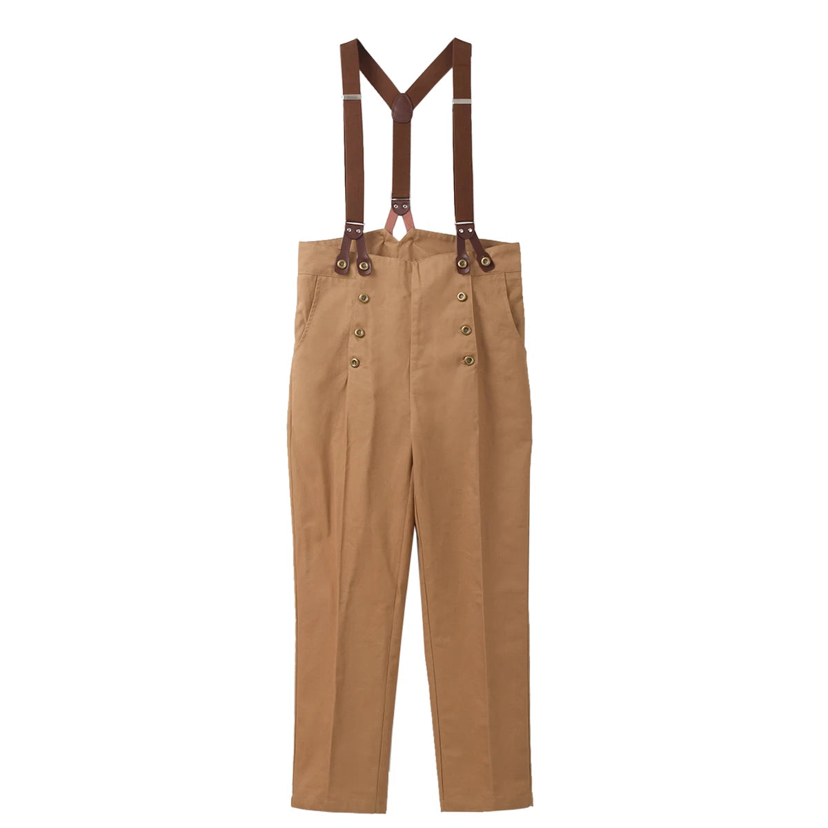 Medieval Historical Retro Pants Steampunk Overalls Casual Pants