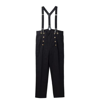 Medieval Historical Retro Pants Steampunk Overalls Casual Pants