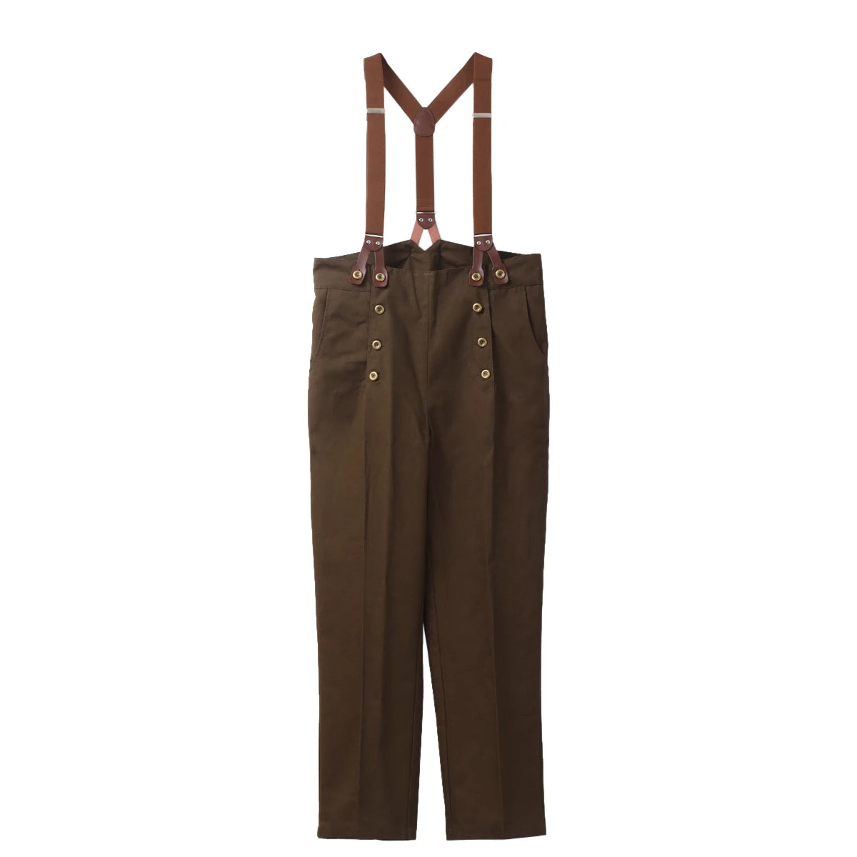 Medieval Historical Retro Pants Steampunk Overalls Casual Pants