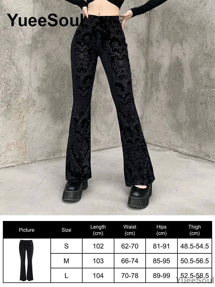 Goth Cargo Stumping Pants and Cyber Flare Pants