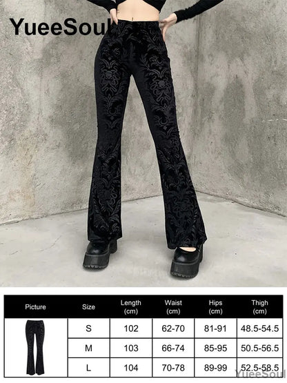 Goth Cargo Stumping Pants and Cyber Flare Pants
