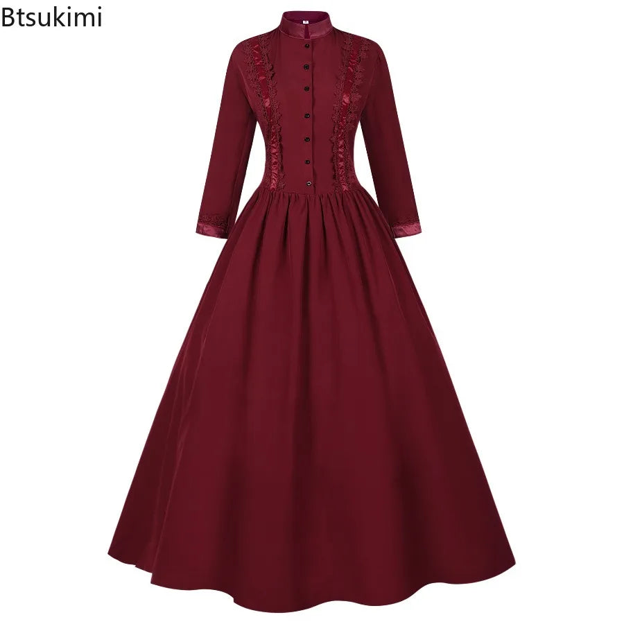 Gothic Victorian Ball Gown Masquerade Royal Gothic Vampire Dress