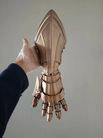 Mechanic Long Gloves Techwear Hand Armor