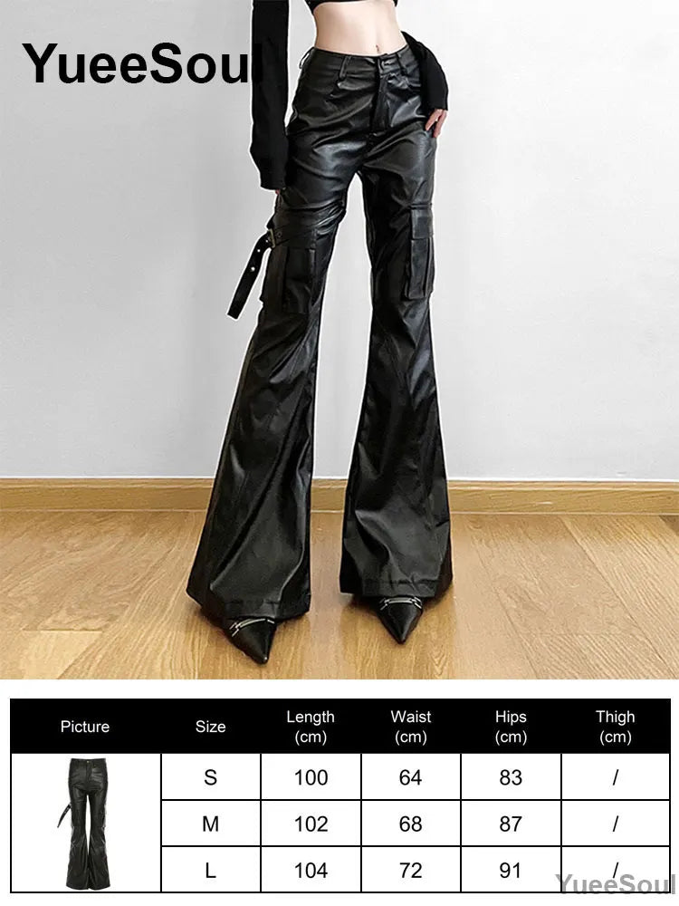 Goth Cargo Stumping Pants and Cyber Flare Pants