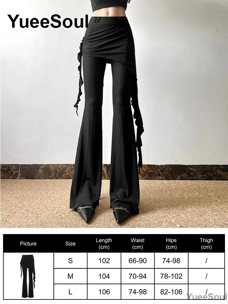 Goth Cargo Stumping Pants and Cyber Flare Pants
