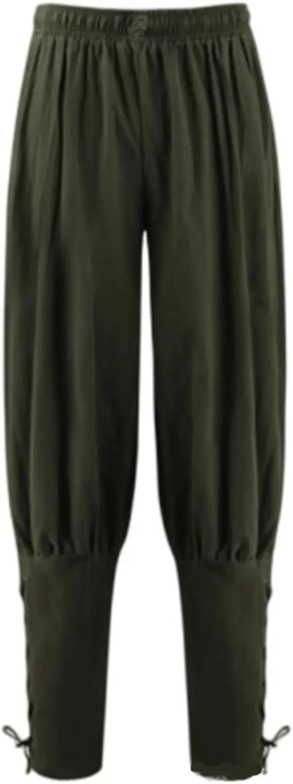 Ankle Banded Pants Medieval Pants Renaissance Trousers for Adult