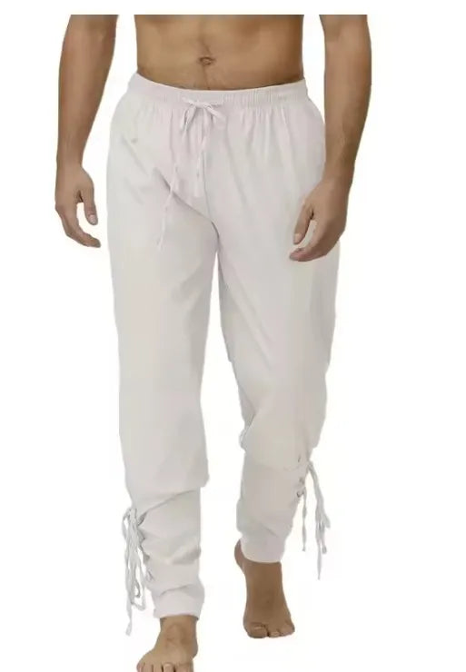 Ankle Banded Pants Medieval Pants Renaissance Trousers for Adult