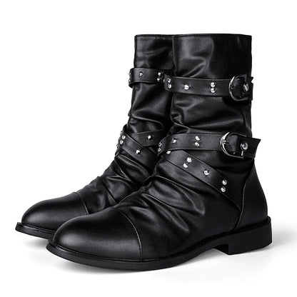 High Top Military Gothic Boots