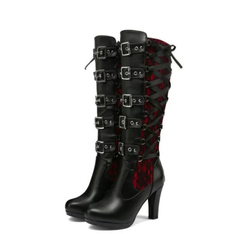 Velvet Victorian Boots