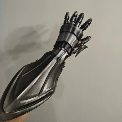 Mechanic Long Gloves Techwear Hand Armor