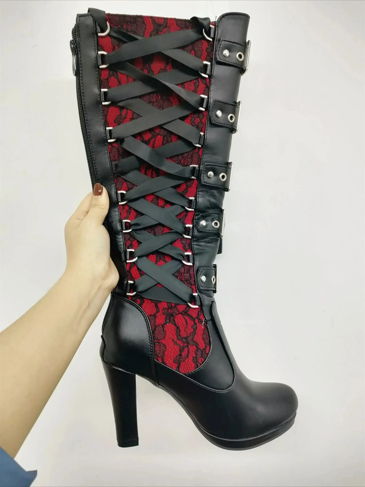 Velvet Victorian Boots