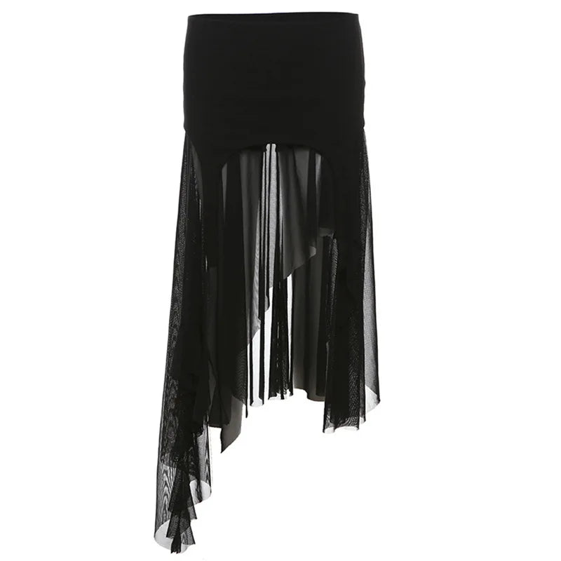 Shredded Streetwalk Alt Skirt