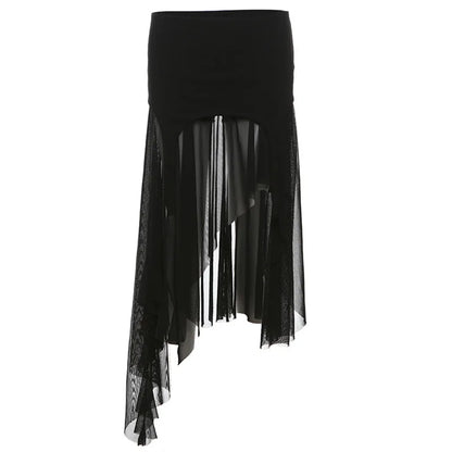 Shredded Streetwalk Alt Skirt
