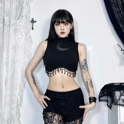 Cyber Moon Tassel Crop