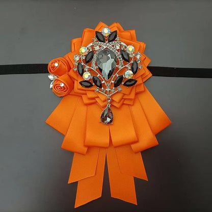 Luxury Men's Bow Ties French British Business Banquet Suit Shirts Collar Accessories