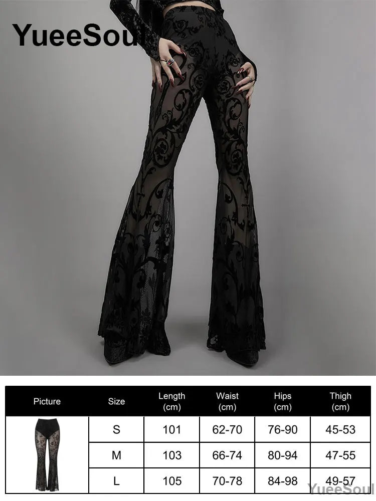 Goth Cargo Stumping Pants and Cyber Flare Pants