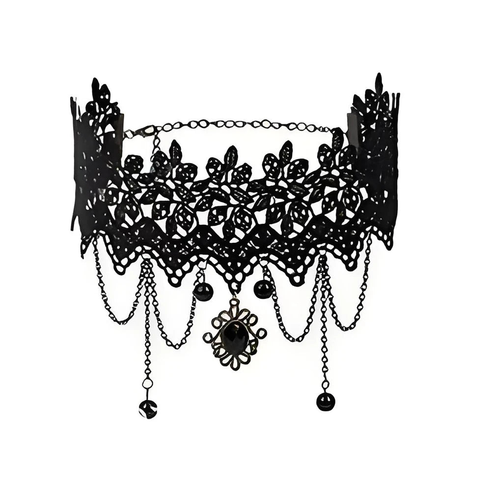 Lace Chokers Necklace Clavicle Chain Choker