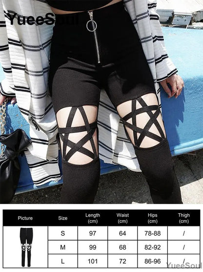 Goth Cargo Stumping Pants and Cyber Flare Pants
