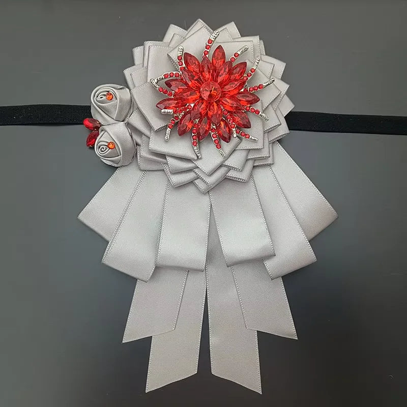 Luxury Men's Bow Ties French British Business Banquet Suit Shirts Collar Accessories