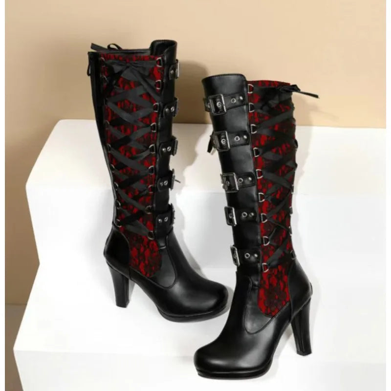 Velvet Victorian Boots