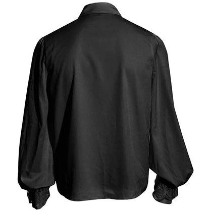 Vampire Renaissance Victorian Shirt White Steampunk Ruffle