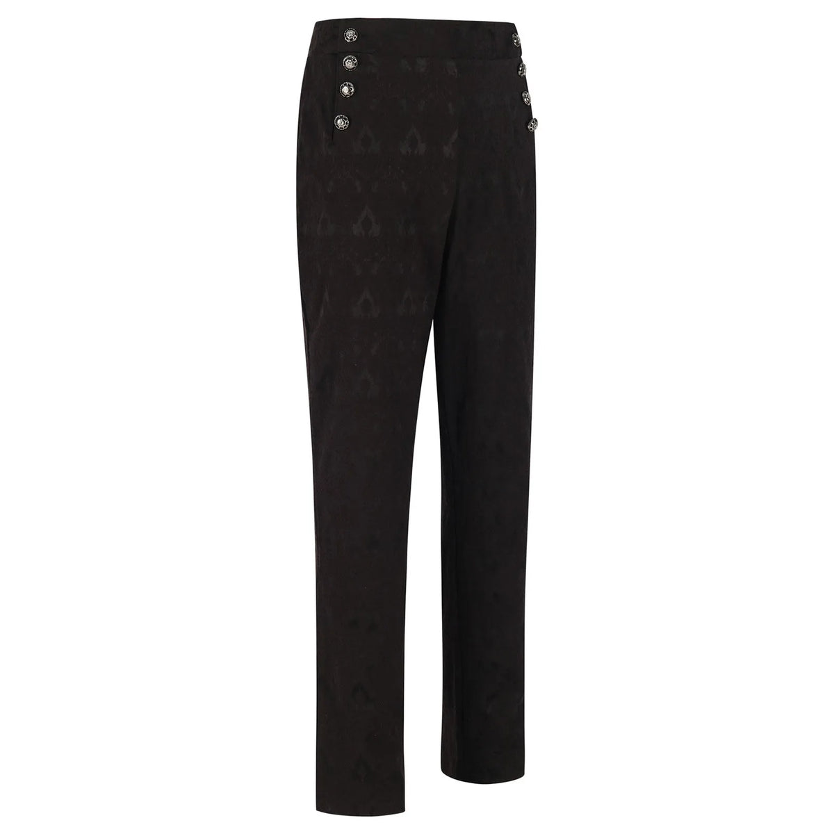 Vintage Men Victorian Pants High Waist Casual Trousers Joggers