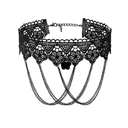 Lace Chokers Necklace Clavicle Chain Choker