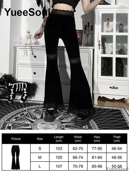 Goth Cargo Stumping Pants and Cyber Flare Pants
