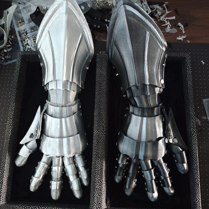 Mechanic Long Gloves Techwear Hand Armor