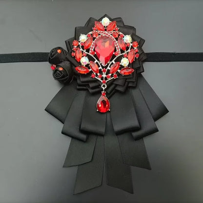 Luxury Men's Bow Ties French British Business Banquet Suit Shirts Collar Accessories