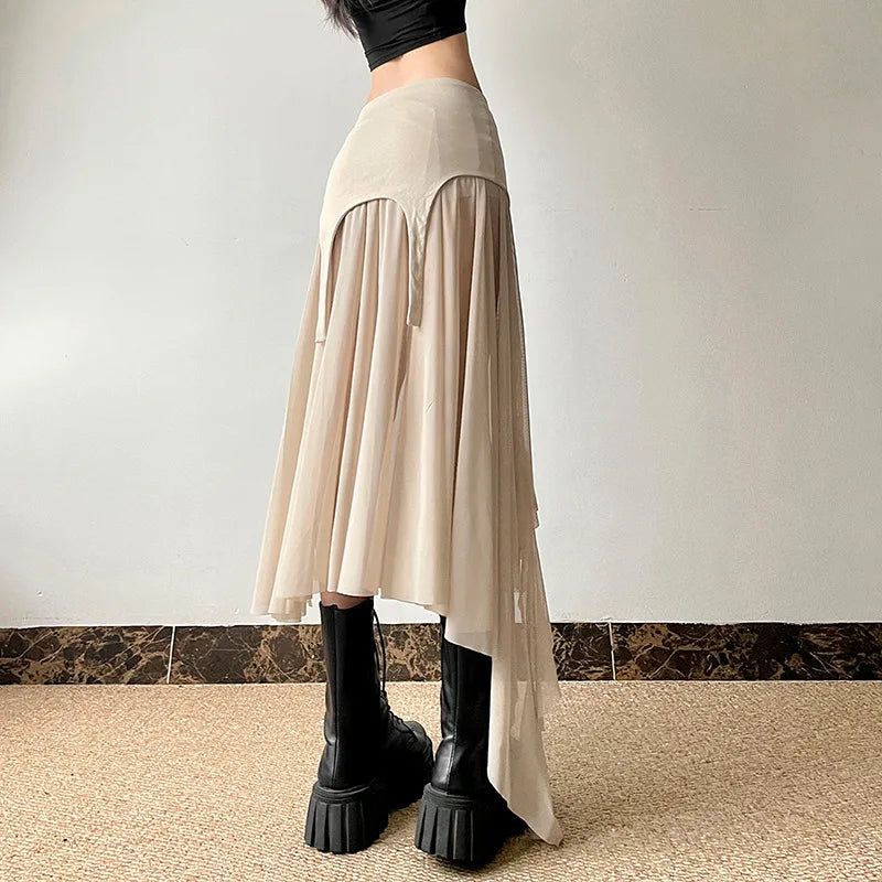 Shredded Streetwalk Alt Skirt