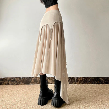Shredded Streetwalk Alt Skirt