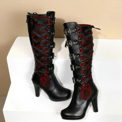 Velvet Victorian Boots