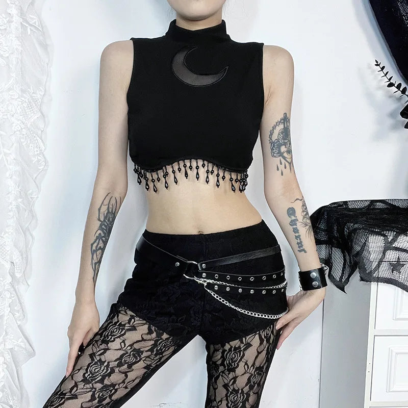 Cyber Moon Tassel Crop