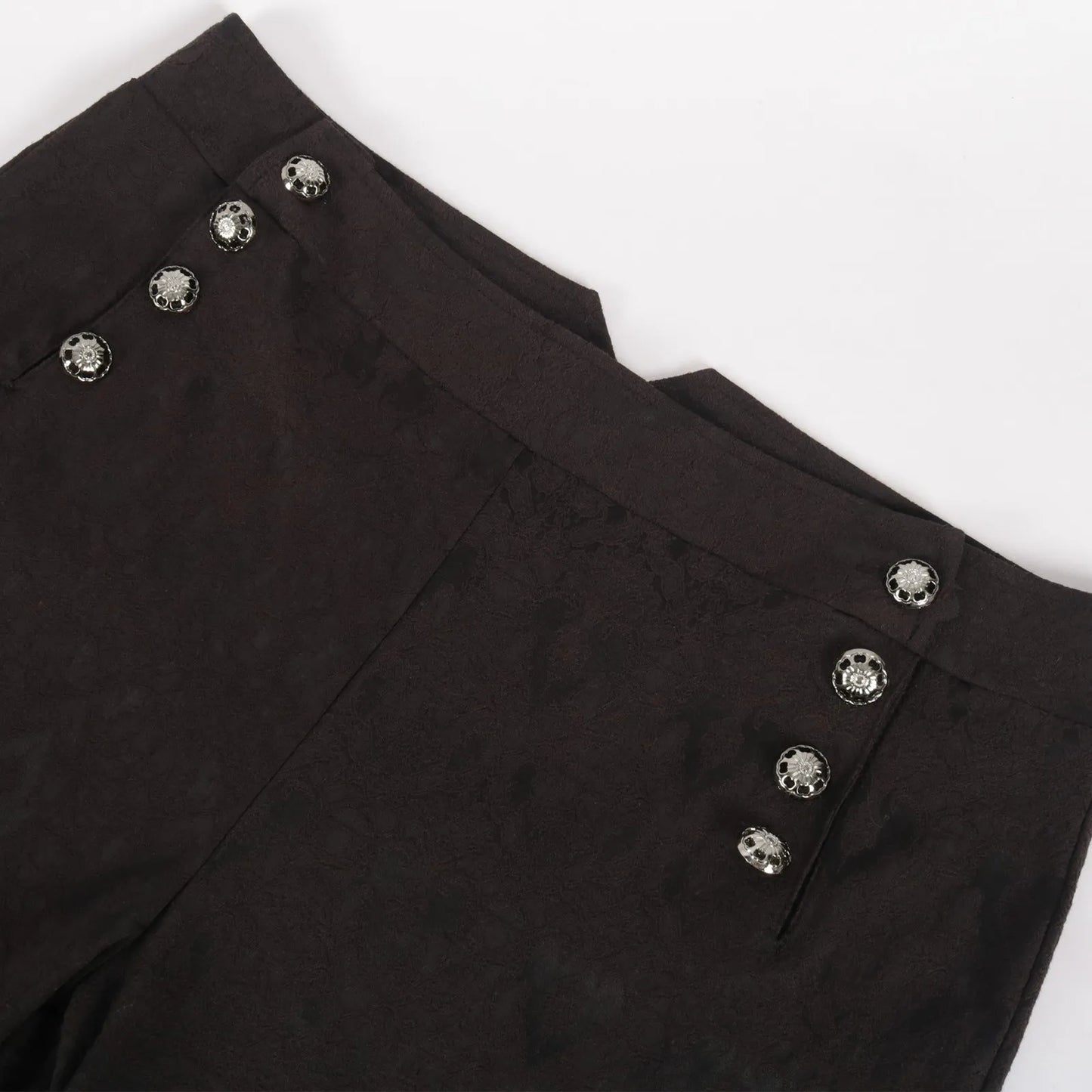 Vintage Men Victorian Pants High Waist Casual Trousers Joggers
