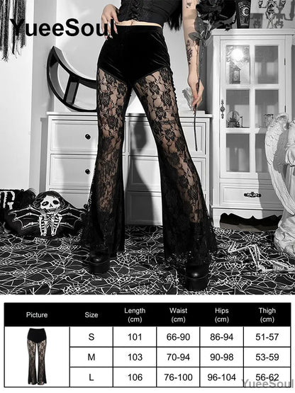 Goth Cargo Stumping Pants and Cyber Flare Pants