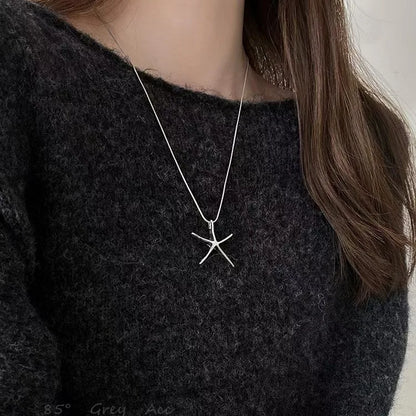 Love Heart Bowknot Metal Syringe Pendant Necklace Gothic