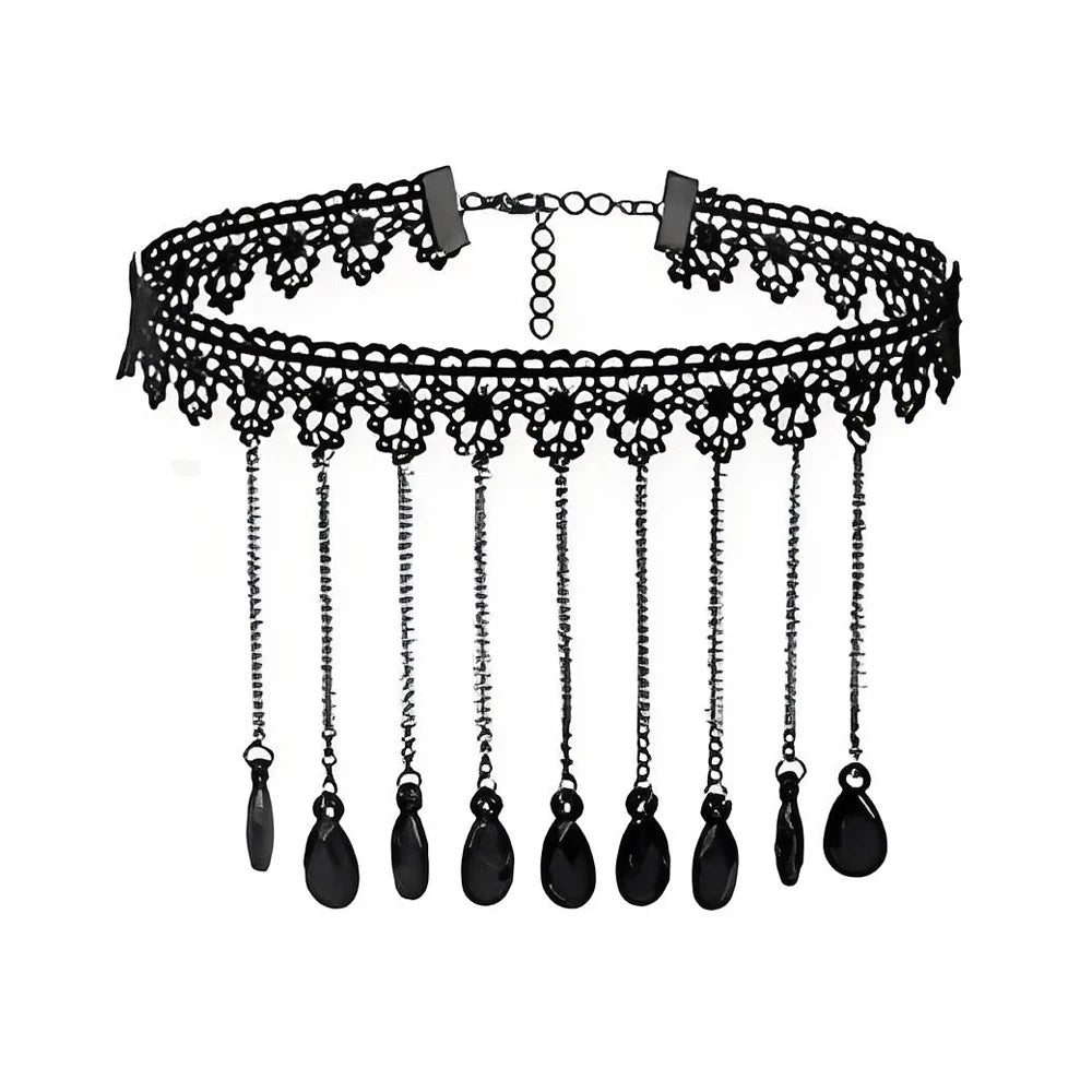 Lace Chokers Necklace Clavicle Chain Choker