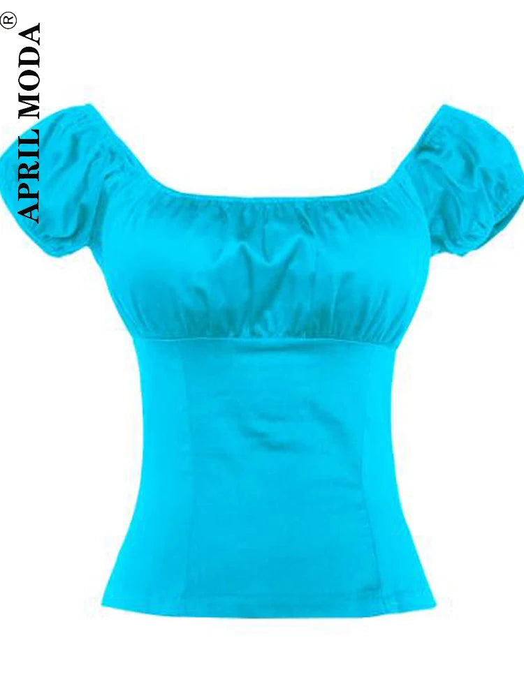 Retro Vintage 50s Polka Dot Pin Up Women's Blouses