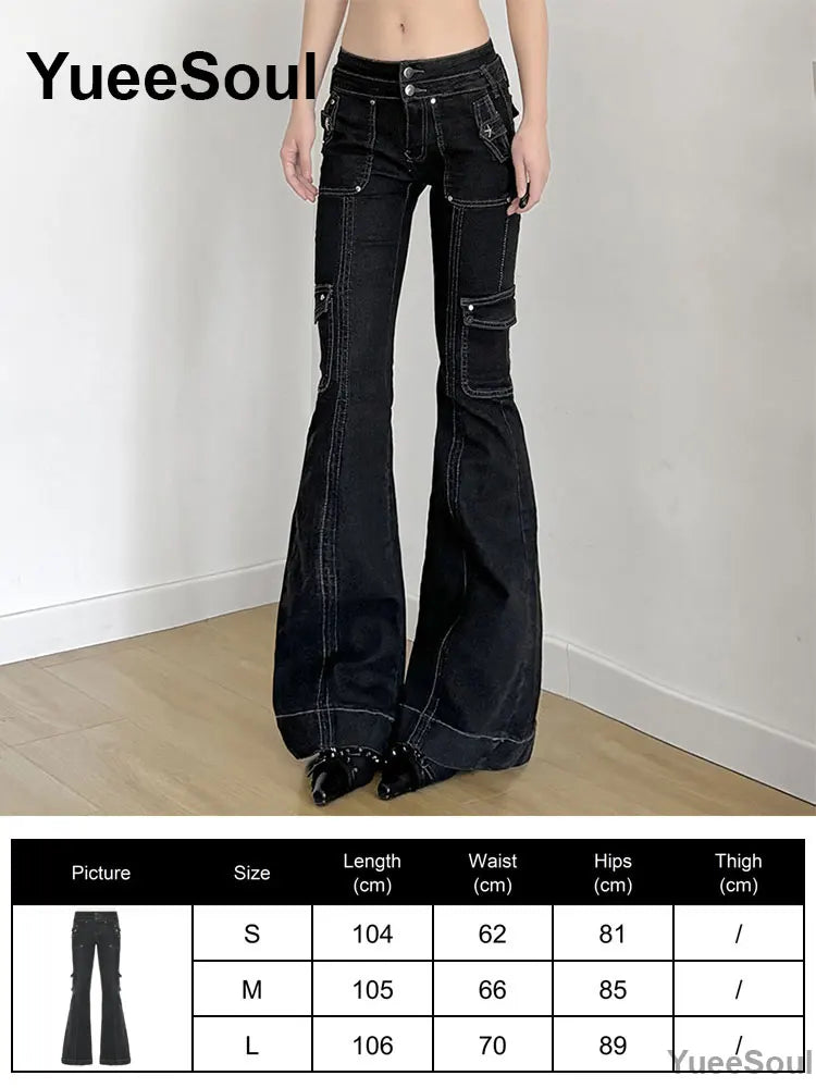 Goth Cargo Stumping Pants and Cyber Flare Pants