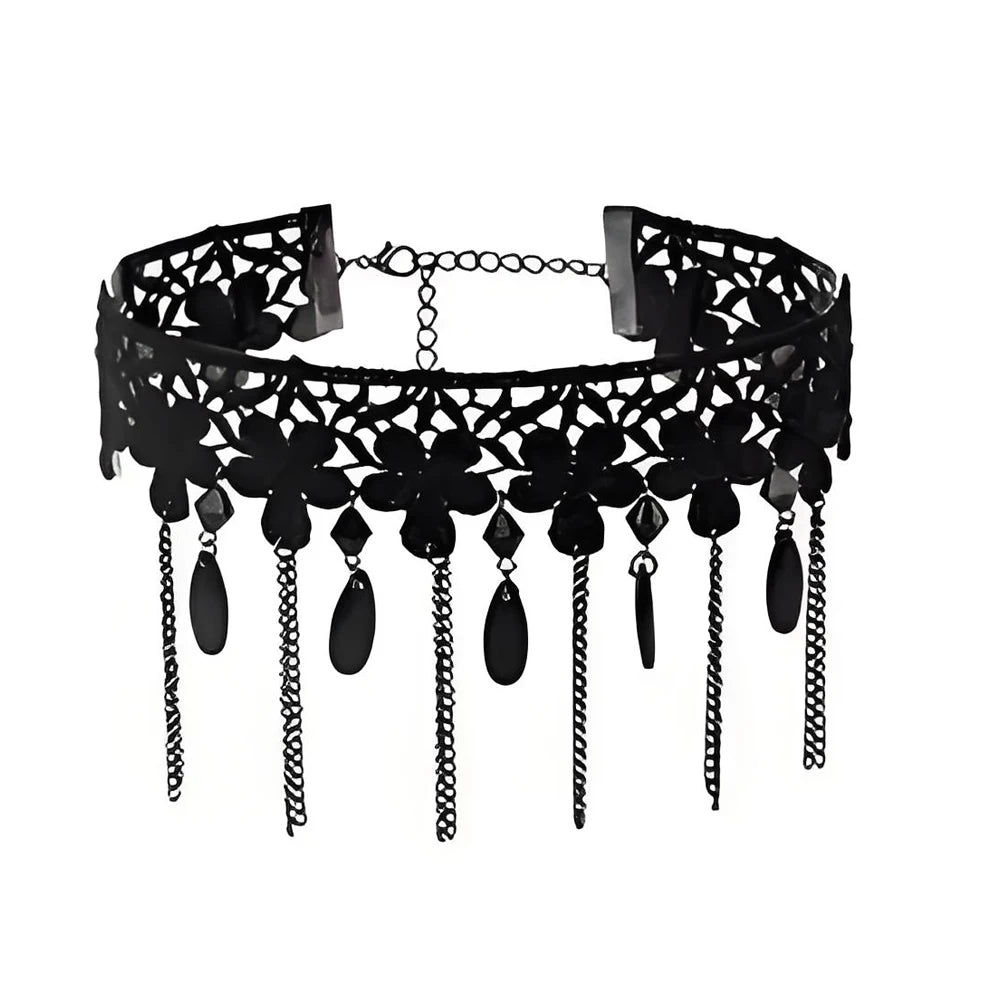 Lace Chokers Necklace Clavicle Chain Choker