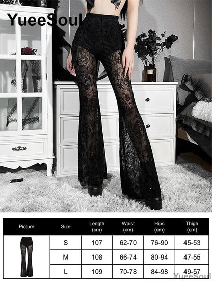 Goth Cargo Stumping Pants and Cyber Flare Pants