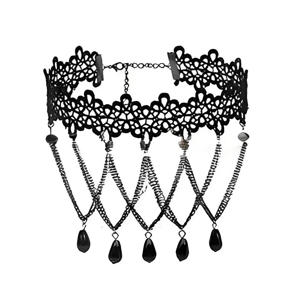 Lace Chokers Necklace Clavicle Chain Choker