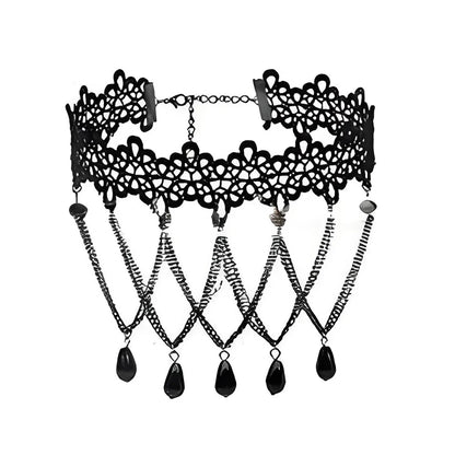 Lace Chokers Necklace Clavicle Chain Choker